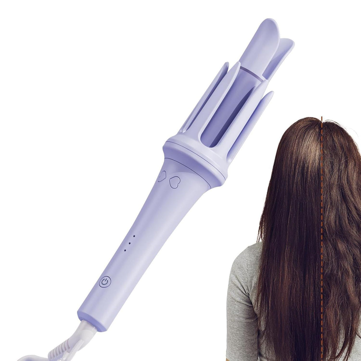 Automatic Hair Curling Iron – Cordless Ceramic Curler for Effortless Curls